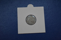 50 bani 1873 moneda argint CAROL I .Moneda super ,de colectie foto