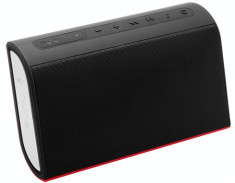 Boxe Nyne portabila TT Bluetooth, 17W RMS, negru cu rosu foto