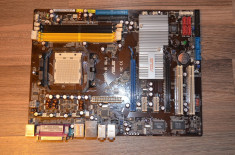 Placa de baza Asus M2N-E SLI, socket AM2 DDR2 PCI-E poza reala foto