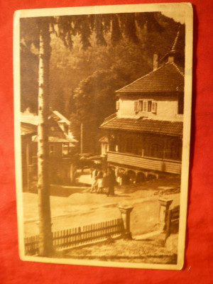 Ilustrata Tusnad - Casa de Odihna a CGM , circulat cca.1954 foto