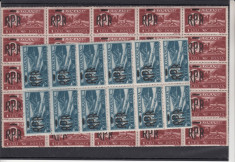 ROMANIA - 1946, MIHAI VEDERI, SUPRATIPAR 2 SHEETS, MNH- LOT 1 RO foto