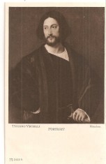 CPI (B5130) TIZIANO VECELLI, PORTRET, MUNCHEN - GALERIA UNIVERSALA, NECIRCULATA