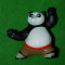 Jucarie figurina desen animat Kung-Fu Panda, din plastic, Made for MacDonald 2008, 11 cm inaltime (rade cand e actionat un buton din spate)