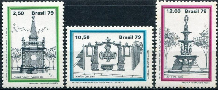 Brazilia 1979 - cat.nr.1389-91 neuzat,perfecta stare