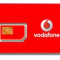 cartela sim vodafone cu credit 50 euro