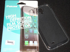 Husa Protectie Silicon Ultra Slim 0,3 mm Samsung Galaxy S4 + Folie CADOU!!! foto