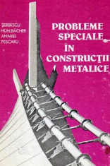 Probleme speciale in constructii metalice - Autor(i): C. Serbanescu, R. Muhlbacher, C. foto