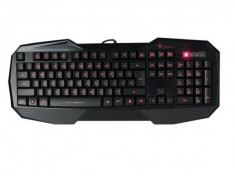 Tastatura Natec Genesis RX33 Gaming, neagra, USB foto