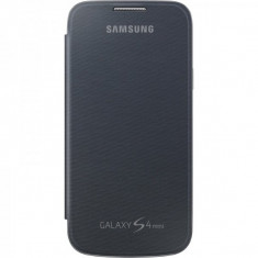 Samsung Husa protectie Samsung EF-FI919BBEGWW Flip Cover Negru pentru i9190 Galaxy S4 mini si i9195 Galaxy S4 mini foto