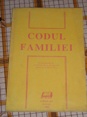 RWX 10 - CODUL FAMILIEI - EDITAT IN 1993 foto