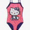 Costum de baie 4-10 ani - Hello Kitty - art 108290 dungi rosu, spate bleumarin
