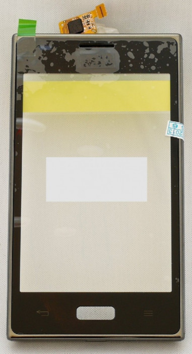 Touchscreen cu Rama LG Optimus L5 E610 black original