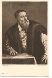 CPI (B5131) TIZIANO VECELLI, SELBSTBILDNIS - PORTRET AL ARTISTULUI, MUNCHEN - GALERIA UNIVERSALA, NECIRCULATA, Printata