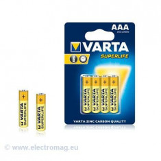 BATERIE R03 BLISTER 4 BUC VARTA SUPERLIFE foto