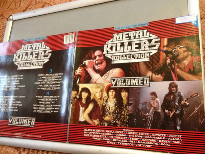 METAL KILLERS COLLECTION -2LP BOXSET :Black Sabbath.. (1976/CBS REC/RFG )-VINIL