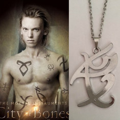 Pandantiv / Colier / Lantisor / Medalion - Film CITY OF BONES THE MORTAL INSTRUMENTS foto