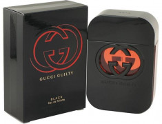 Parfum Gucci Guilty Black original, apa de toaleta pentru femei 75ml tester foto