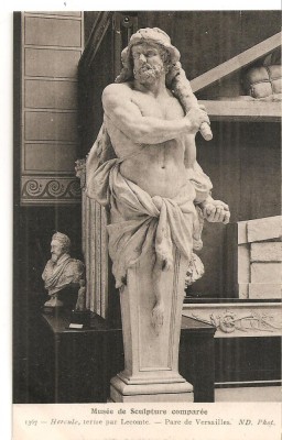 CPI (B5142) MUZEUL DE SCULPTURA COMPARATA, VERSAILLES, HERCULE, TERME PAR LECOMTE, NECIRCULATA, foto