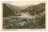2052 - TURNU ROSU, Sibiu, bridge - old postcard - used - 1917