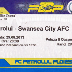 Bilet meci fotbal PETROLUL PLOIESTI - SWANSEA CITY AFC