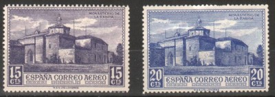SPANIA, 1930, posta aeriana, 2 valori, nestampilate, MNH foto