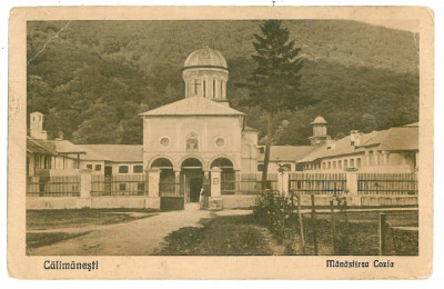 2391 - CALIMANESTI, Valcea, Monastery Cozia - old postcard - unused foto