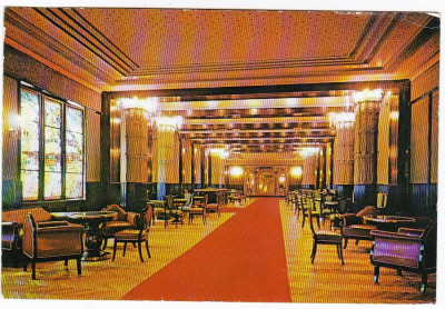Carte postala circulata 1992 Targu Mures Palatul culturii Sala Oglinzilor foto