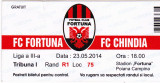 Bilet meci fotbal FC Fortuna Campina - FC Chindia Targoviste 23.05.2014