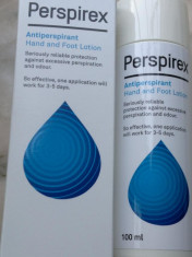 Perspirex Antiperspirant Solutie Anti Transpiratie Lotiune Maini Si Picioare foto