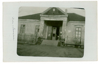 2503 - CUJMIR, Mehedinti, Hall, Romania - old postcard, real PHOTO - unused foto