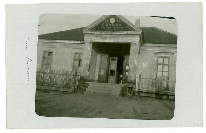 2503 - CUJMIR, Mehedinti, Hall - old postcard, real PHOTO - unused