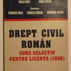 Camelia Toader, s.a. - Drept civil roman, Curs selectiv pentru licenta