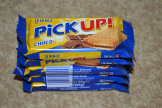 PiCK UP! Biscuite cu crema de cacao 28 gr x5 -Dulciuri de calitate din Germania foto
