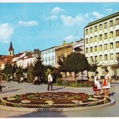 Carte postala circulata 1988 Targu Mures centru