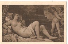 CPI (B5199) TIZIANO VECELLI - DANAE, MUZEUL NATIONAL NAPOLI, GALERIA UNIVERSALA, ARTA,