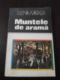 MUNTELE DE ARAMA -- Elena Matasa -- 1982, 128 p., Alta editura