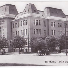 Carte postala circulata in 1961 RPR Targu Mures Sfatul Popular Regional Tartomanyi Neptanacs