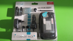 Speed Link Comfort Pack set Nintendo DS incarcator auto priza doua snururi folii display cutii memorii geanta creion touch etc vezi foto cs850 foto