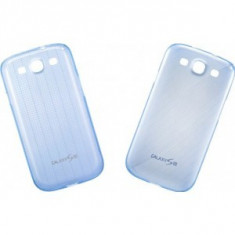 Husa Samsung I9300 Galaxy S III Ultra Slim Set Albastra EFC-1G6SBEC foto