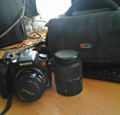 Kit: Camera digitala DSLR - Sony Alpha 200 foto