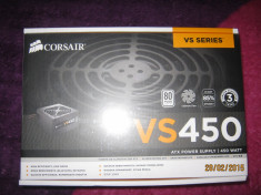 VAND SURSA CORSAIR, 450 W, NOUA ,SIGILATA foto