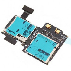 Folie Suport SIM Usita SIM Cititor SIM Conector SIM Card Reader Holder Samsung I9500 Galaxy S4 SIV, I9505 Galaxy S 4 S IV, I9506, SGH-i337 i337 foto