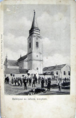 Beius, Belenyes - Biserica Reformata - Piesa de colectie ! foto