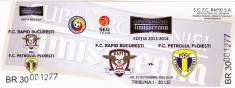 Bilet meci fotbal Rapid Bucuresti - Petrolul Ploiesti 31.10.2013 Cupa Romaniei foto