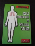 BOLILE RESPIRATORII PE INTELESUL TUTUROR - Mircea Chiotan - 2003, 157 p., Alta editura