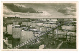 2354 - CONSTANTA, oil tanks - old postcard, real PHOTO - unused, Necirculata, Fotografie