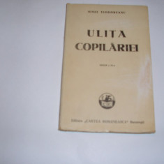 IONEL TEODOREANU - ULITA COPILARIEI - 1945,RF4/4