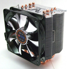 Cooler procesor Titan FENRIR TTC-NK85TZ 4 heat pipes 8 mm AMD FM1 / FM2 / 754 / 939 / AM2 / AM2+ / Am3 / AM3+ 160W Silentios Ventilator 120 mm foto