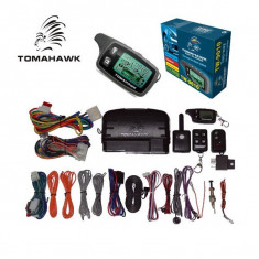 Alarma auto cu pager si pornire motor Tomahawk TW-9010 foto