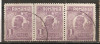 TIMBRE 106r, ROMANIA, 1920, FERDINAND BUST MIC, 1 LEU, EROARE, Stampilat